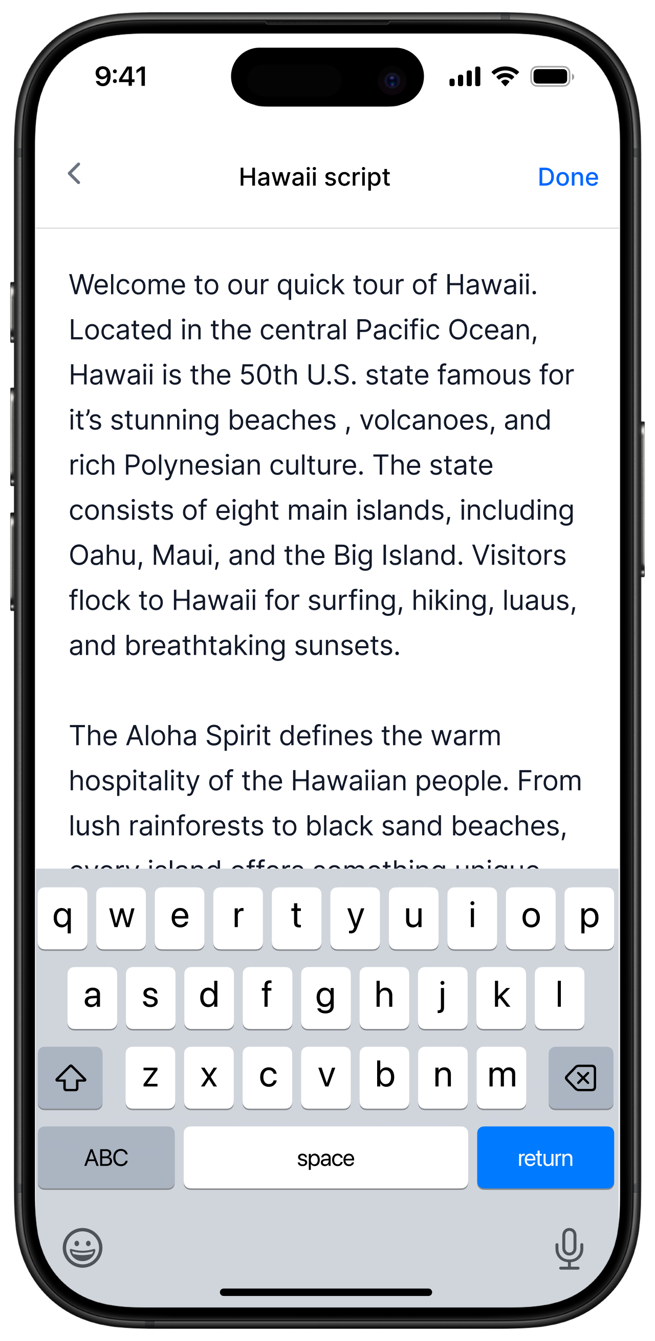 Supascript app modern writing experience demo